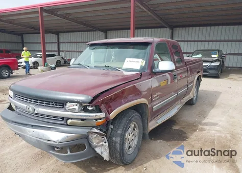 1999 Chevrolet Silverado 1500 Ls из США, поврежденный, VIN 1GCEK19T0XE226913